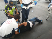  يافا: إصابة متوسطة لسائق دراجة نارية بحادث طرق في شارع بن تسفي 